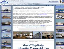 Tablet Screenshot of macduffshipdesign.com